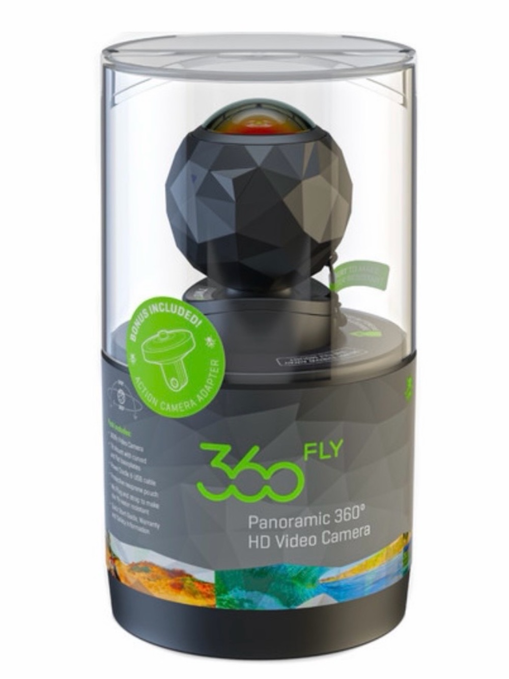 360 Fly Panoramic 360° HD Video Camera 32GB- First Generation, Black 360FLYBLK